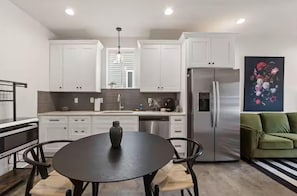 Luxury Townhome, Kitchenette, Ground Floor | Private kitchen | Coffee/tea maker, toaster, paper towels - Enclave 1 Bedroom Suites (Lafayette)