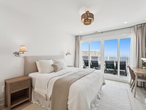 Iron/ironing board, free WiFi, bed sheets - Oceanview Townhome w/ Hot Tub & Modern Design (Bethany Beach)