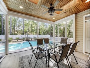 Dining - Spacious Beach House w/ Pool & Home Room (Bethany Beach)