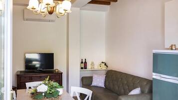 24-inch flat-screen TV with digital channels