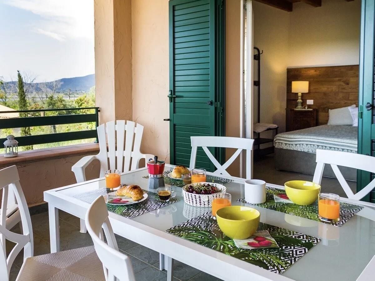 Comfort-Suite, Terrasse, Gartenblick | Terrasse/Patio