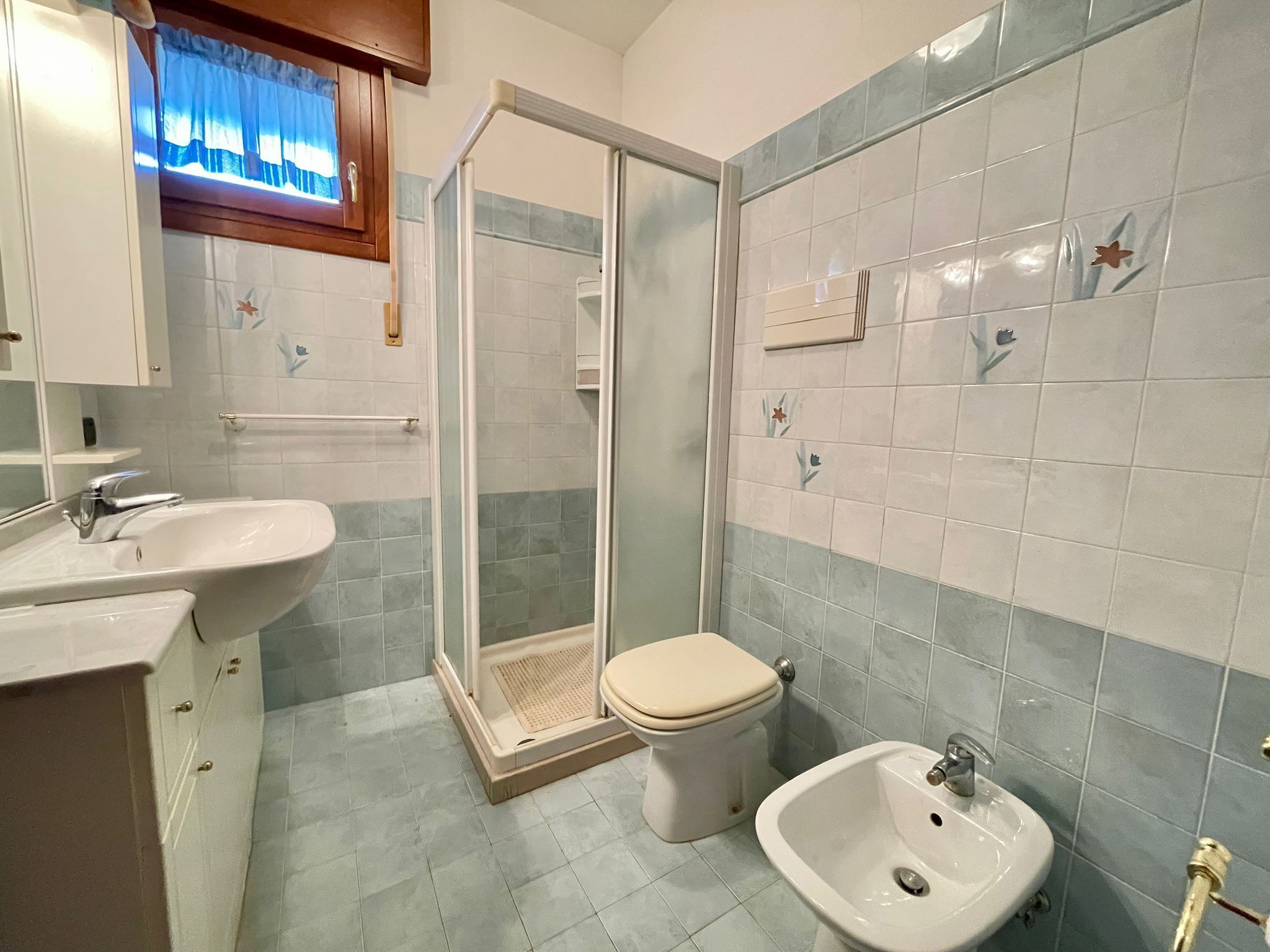 Apartment, 2 Schlafzimmer, Balkon, Gartenblick | Badezimmer