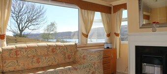 Caravan Retreat nestled in rural south Skye .