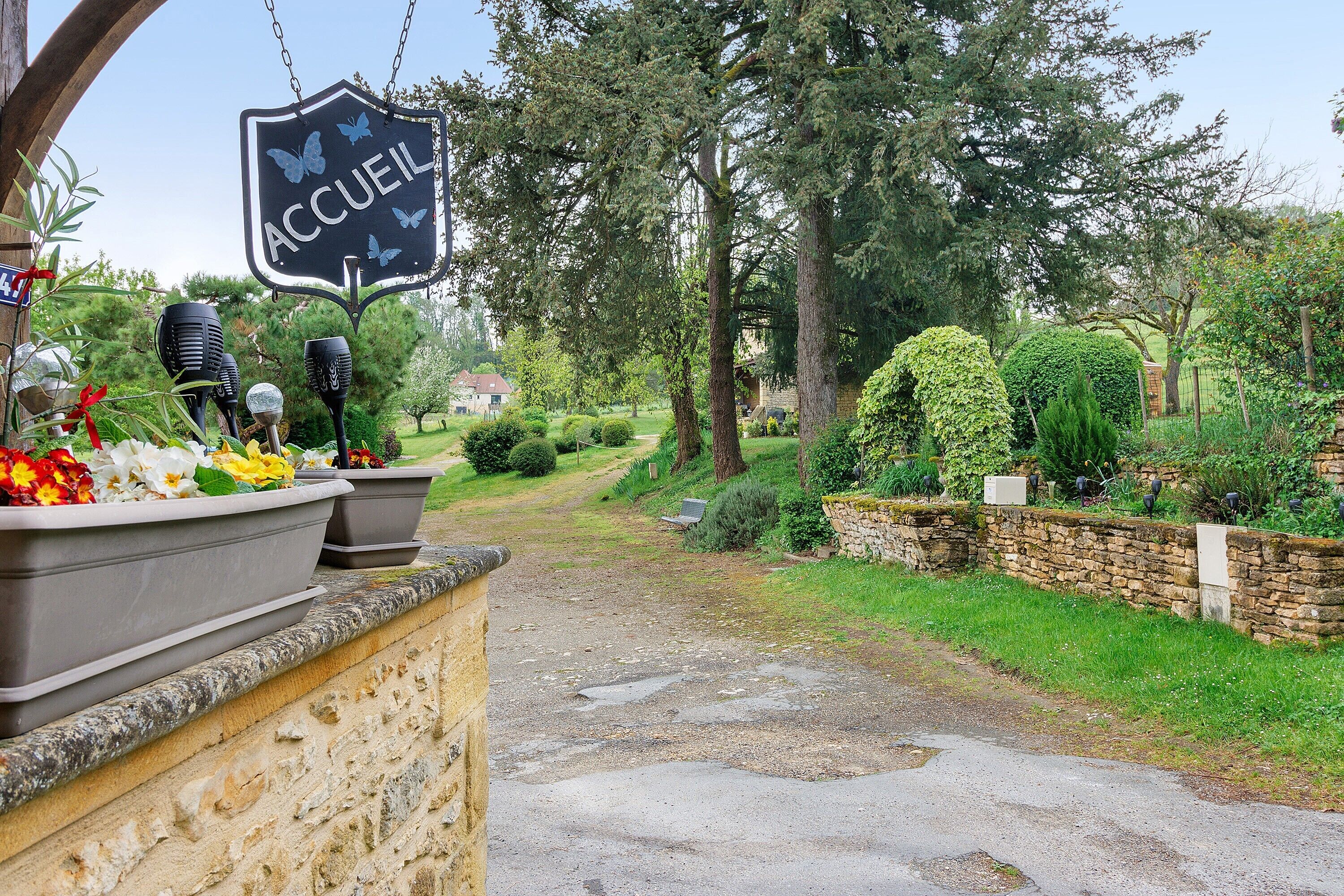 Overnatningsstedets område