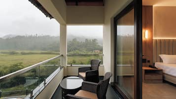 Premier-Doppelzimmer, Balkon, Talblick | Blick vom Balkon