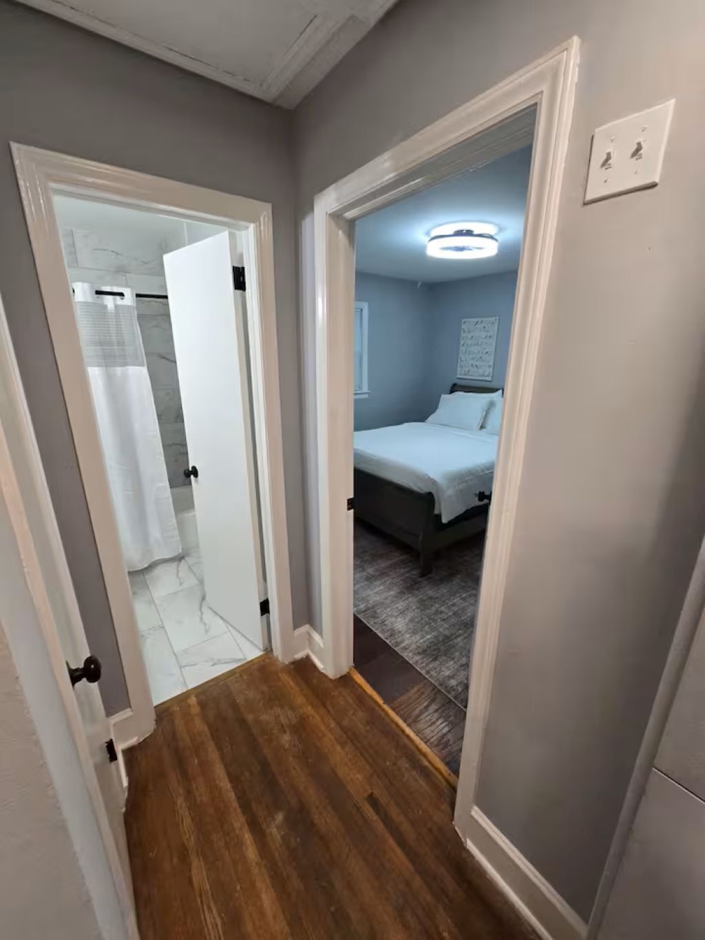 2 bedrooms, iron/ironing board, WiFi