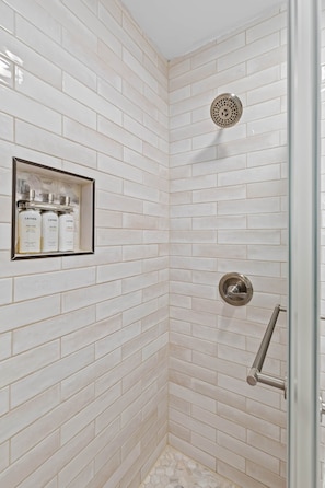 Shower, hair dryer, towels - New Listing! Lagoon Villa 35 - Near Beach/Pool! (Isle of Palms)