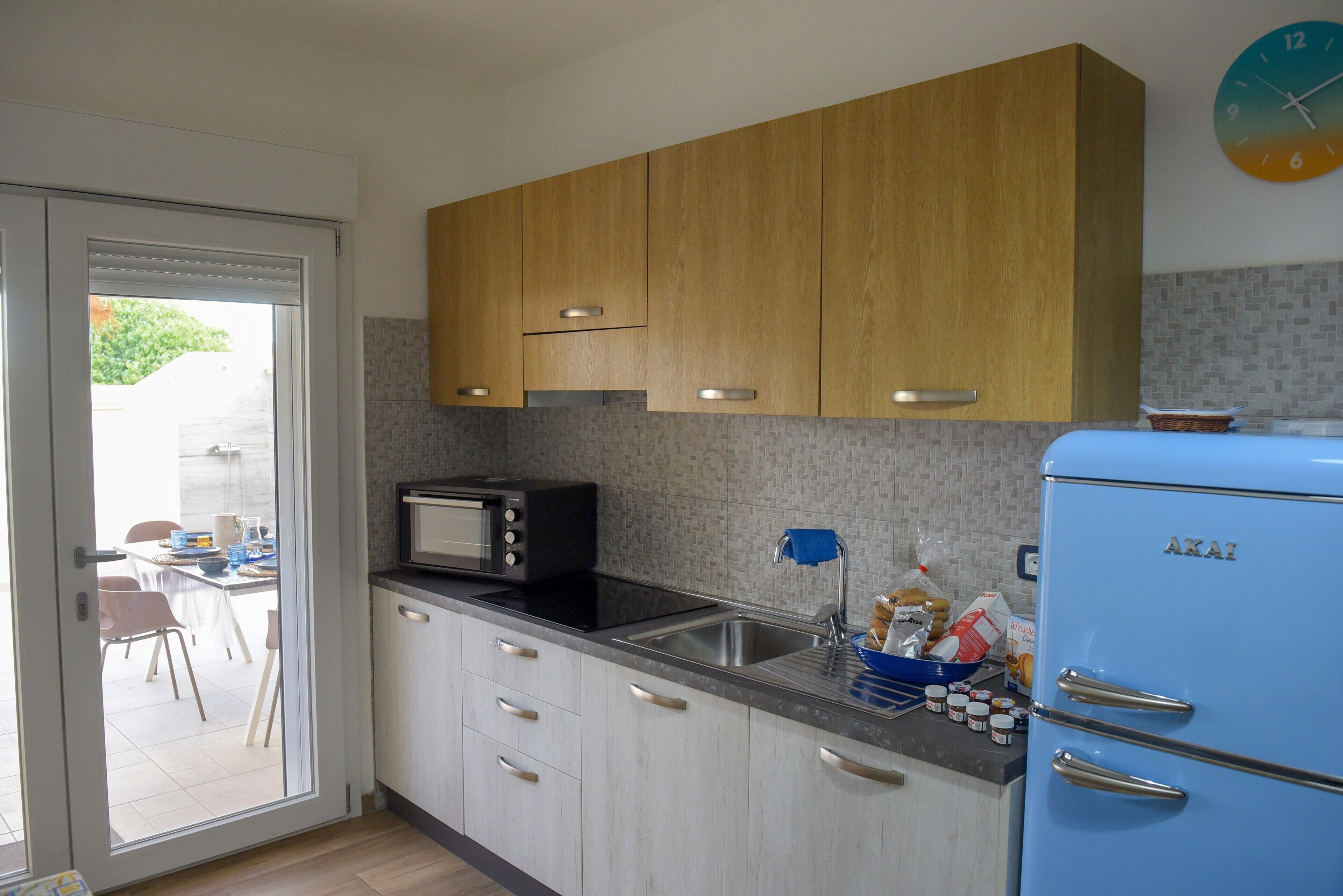 Kühlschrank, Ofen, Herdplatte, Geschirrspüler