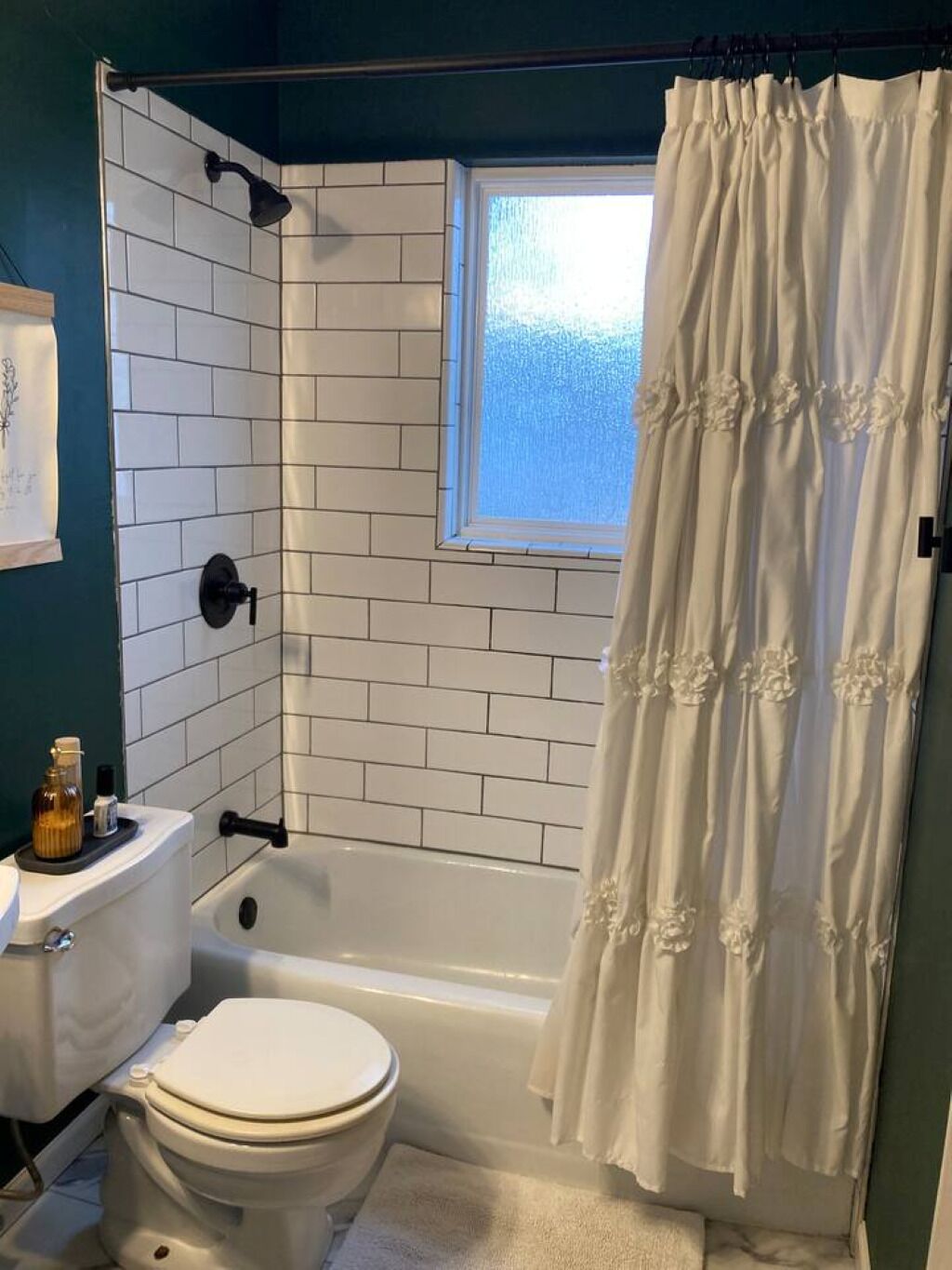 Towels, soap, toilet paper