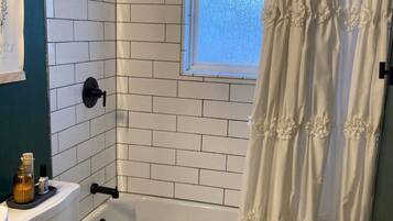 Towels, soap, toilet paper