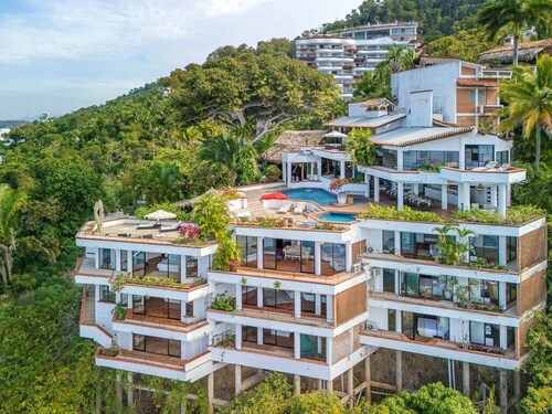 Expansive Newly Renovated 10-Bedroom Hacienda for Groups in Puerto Vallarta