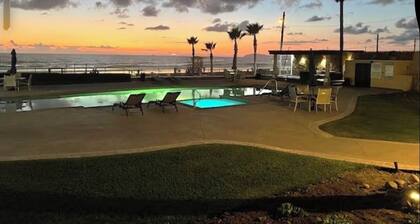Beautiful Oceanfront View 3-bedroom condo in Downtown Playas de Rosarito