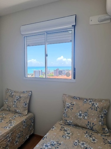 2-Bedroom Apartment in Maceió with Panoramic Sea View