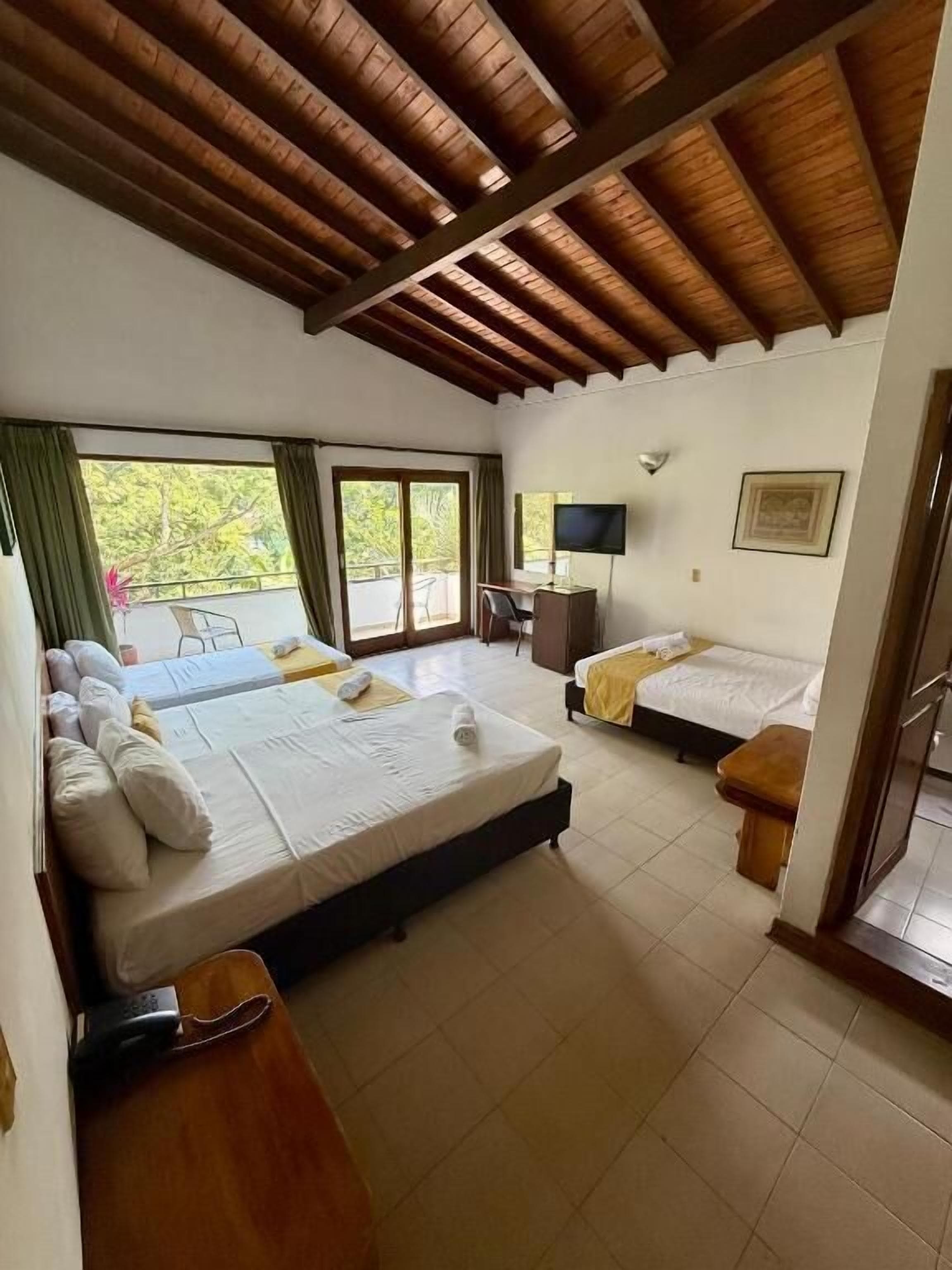 Desk, laptop workspace, free WiFi