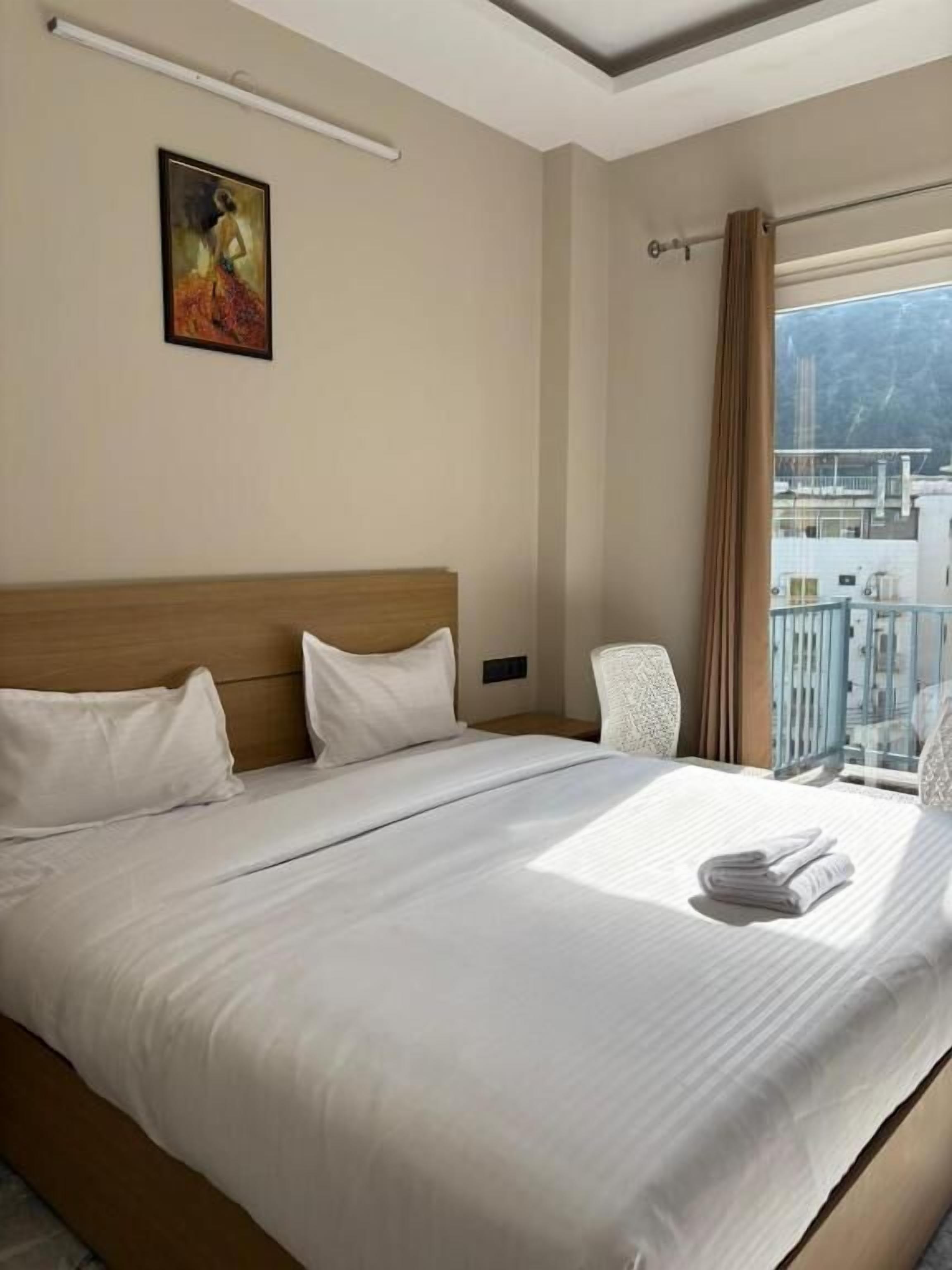 클래식 더블룸, 발코니, 정원 전망