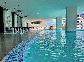 Deluxe Apartment, Balcony, City View | Pool | Outdoor pool