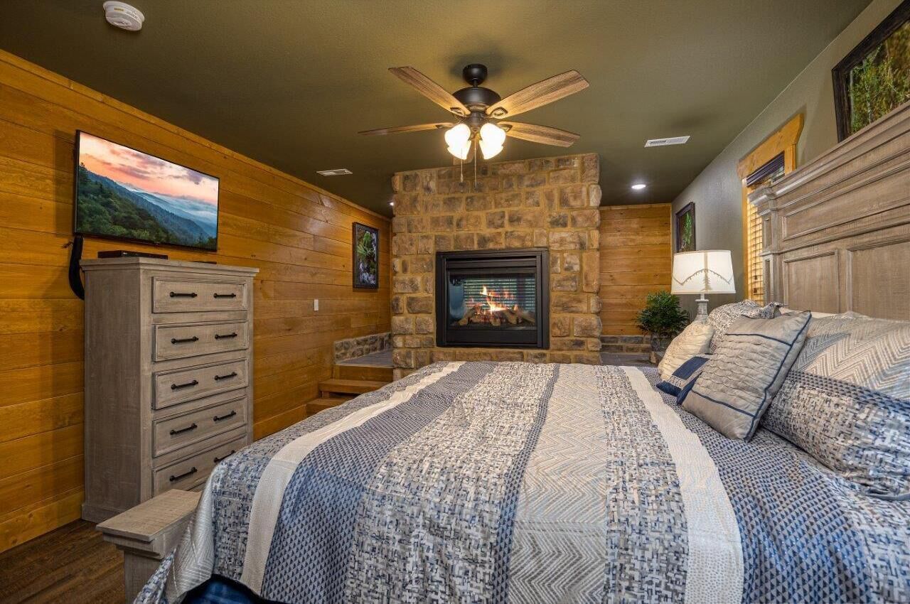 4 habitaciones, decoración personalizada y muebles diferentes 