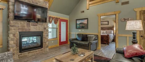 Chalet, Multiple Beds, Pool Access, Mountain View (Marco Polo) | Living area