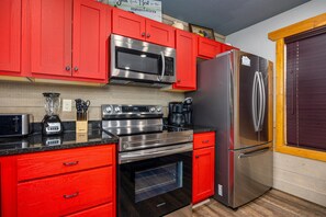 Room, Multiple Beds, Pool Access, Mountain View (Mountain Sunrise Pool Cottage) | Private kitchen - Mountain Sunrise Pool Cottage (Gatlinburg)