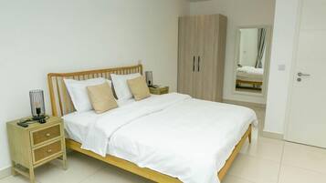 Luxury Apartment, 2 Bedrooms, Balcony, Courtyard View