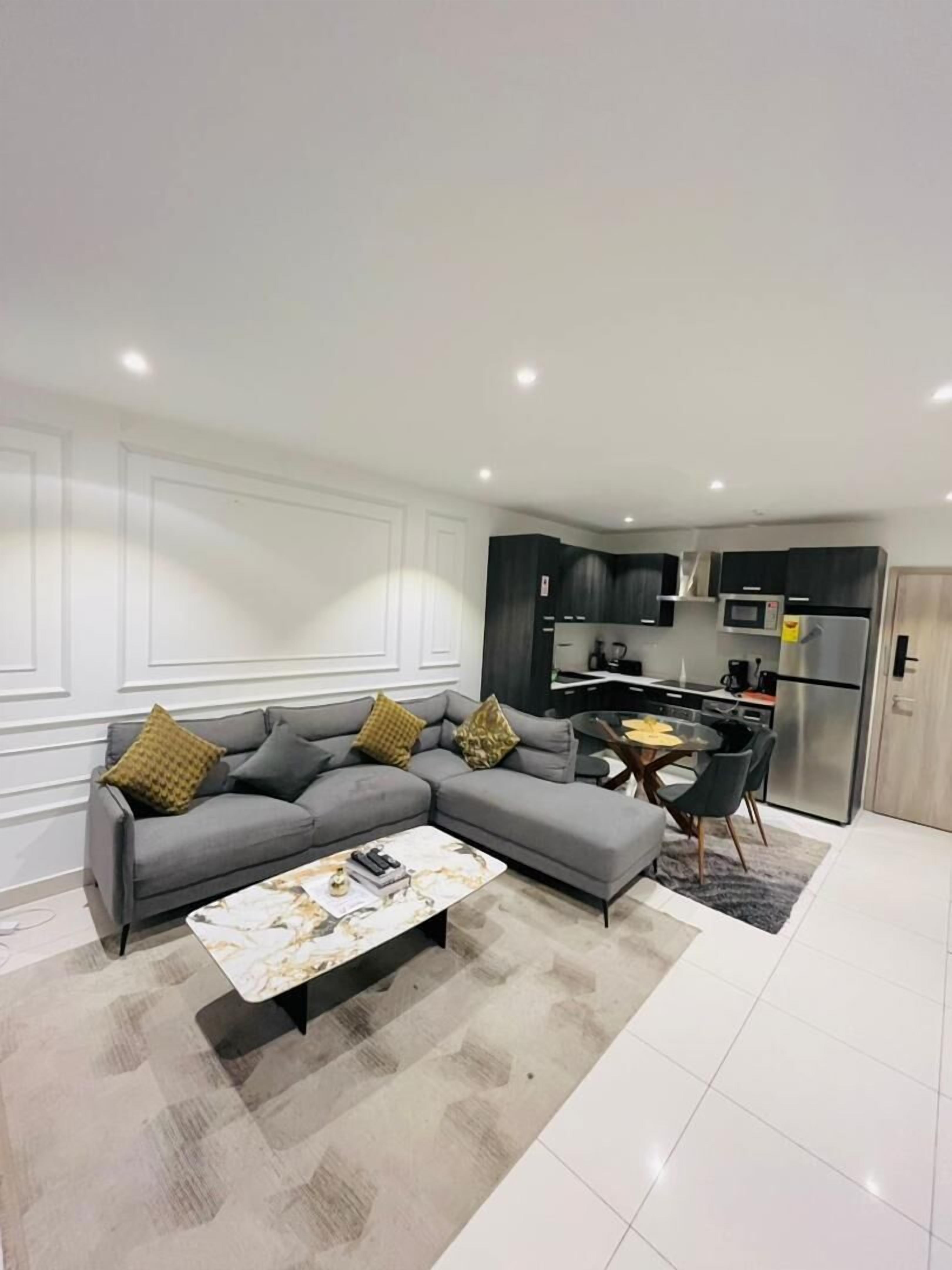 Luxury Apartment, 2 Bedrooms, Balcony, Courtyard View | Living area | Smart TV, Netflix, Hulu, streaming services