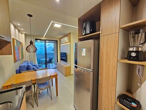 Private kitchen - Flats Garden no Nomar Carneiros Ecoloving (Tamandaré)