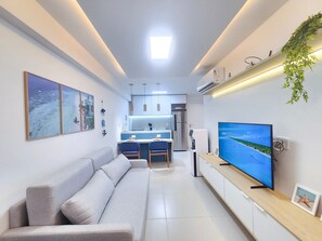 Classic Apartment | Living area - Galapagos Beach Residence - Praia dos Carneiros (Tamandaré)