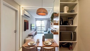 Family Apartment | Private kitchen - Galapagos Beach Residence - Praia dos Carneiros (Tamandaré)