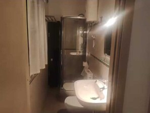 淋浴设施、吹风机、坐浴桶、毛巾