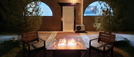 Overnatningsstedets område