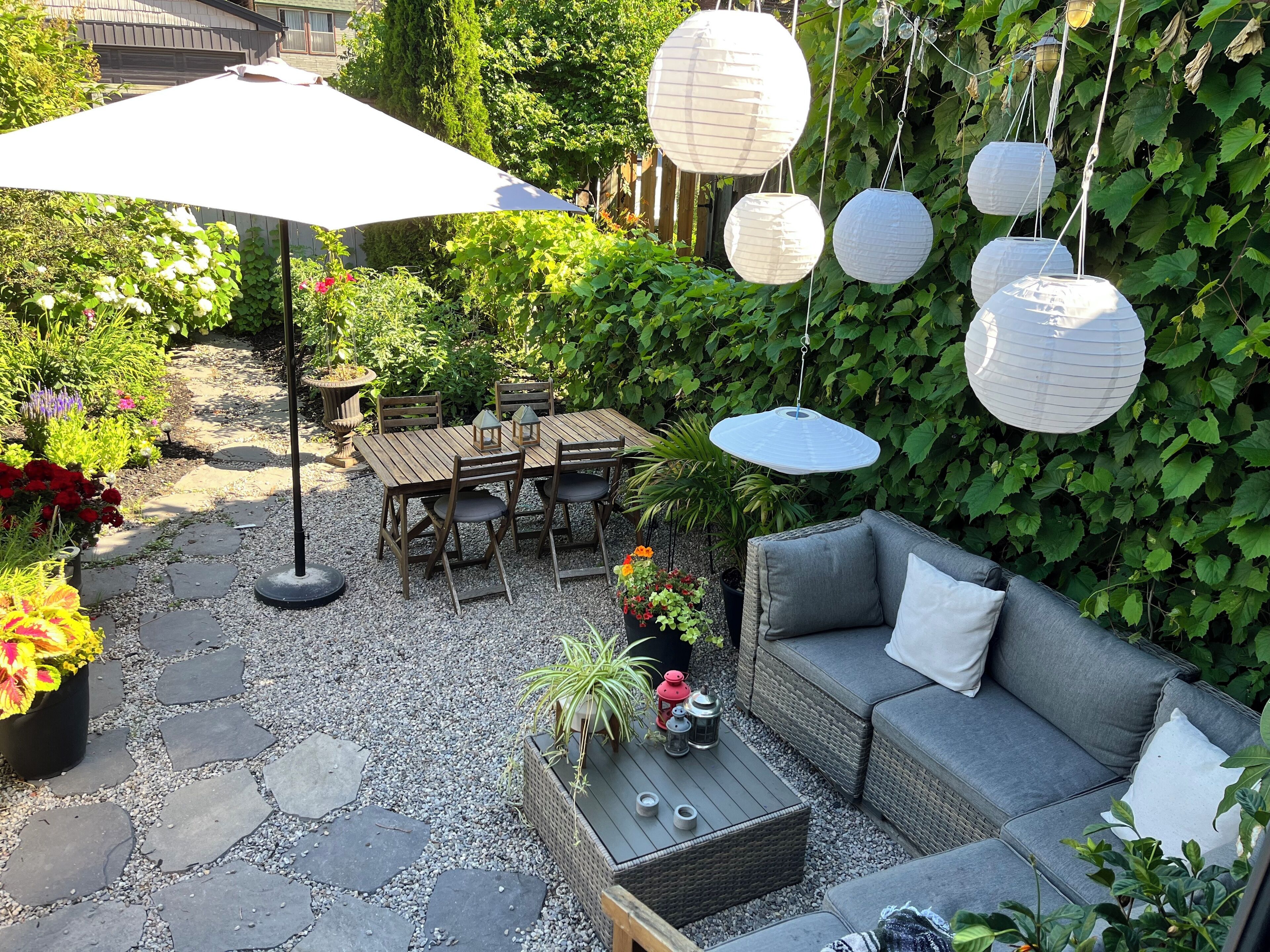 Opções para refeição ao ar livre