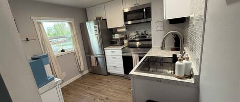 Microwave, oven, stovetop