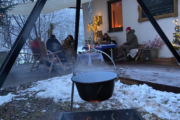 Opções para refeição ao ar livre