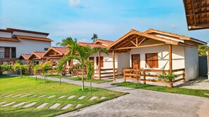 Chalet Confort, véranda | Extérieur