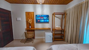 Deluxe Apartment, Lanai, River View | Desk, laptop workspace, free WiFi