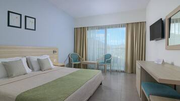 Caja de seguridad en la habitación, cortinas blackout y wifi gratis