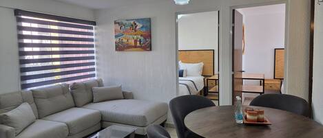 Basic Apartment, 2 Bedrooms | Living area