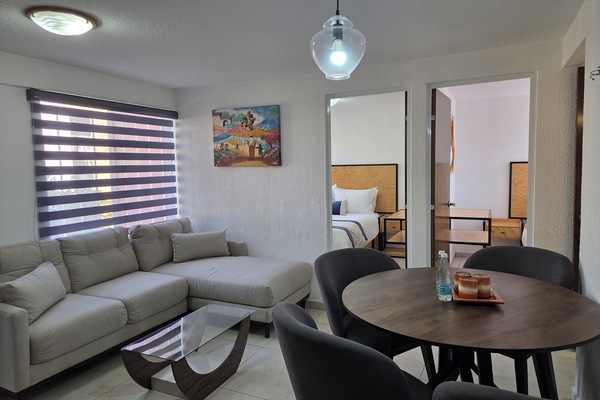 Basic Apartment, 2 Bedrooms | Living area