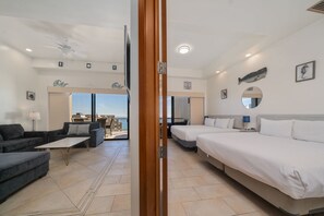 In-room safe, laptop workspace, blackout drapes, soundproofing - Las Palomas 2BR 2BA Ocean View Penthouse (Puerto Peñasco)