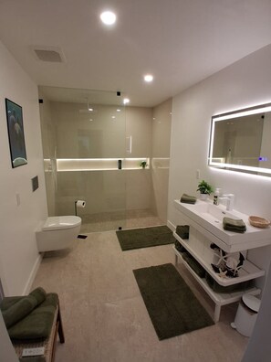 Shower, hair dryer, towels, soap - Tropical Backyard Oasis near Indian Rocks Beach with tons of extras. (Largo)