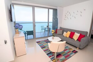 TV - Morros City - Luxurious Ocean View apt 28th Floor (Cartagena)