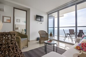 TV - Luxurious 1 bd apt on the 29th floor - Morros City (Cartagena)