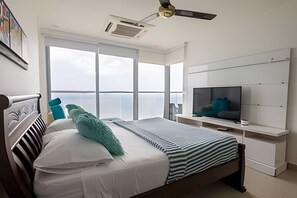 3 bedrooms, iron/ironing board, bed sheets - Spectacular 2 bd apt on the 27th Floor-Morros City (Cartagena)