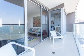 Terrace/patio - Spectacular 2 Bedroom Apt -14th Floor Morros City (Cartagena)