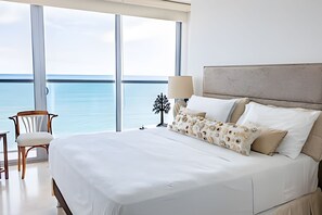 4 bedrooms, iron/ironing board, Internet, bed sheets - Spectacular View - 17th Floor - Morros City 1701 (Cartagena)