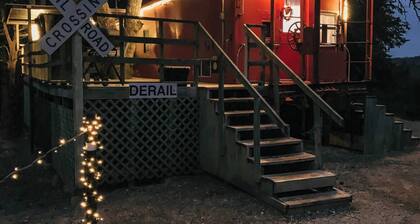 Love Train Caboose - an authentic 1949 Missouri Pacific Caboose