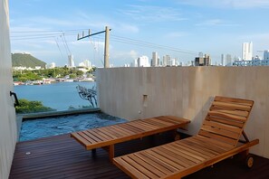 Terrace/patio - Relaxing New Apt w/ Balcony in Getsemani! (Cartagena)
