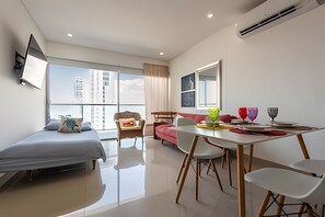 Dining - Infinitum - Spectacular sea view 25th floor apt (Cartagena)