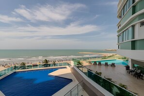 Pool - Spectacular Ocean View - Ed. Infinito 2302 (Cartagena)