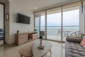 TV - Spectacular Ocean View in Morros City, 19th Floor (Cartagena)